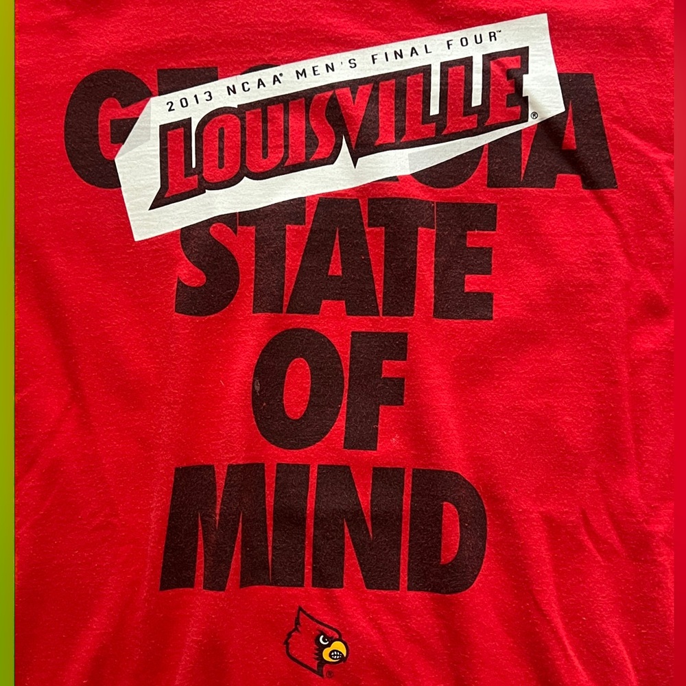 University of Louisville T-Shirt. Size Large - Picture 3 of 3